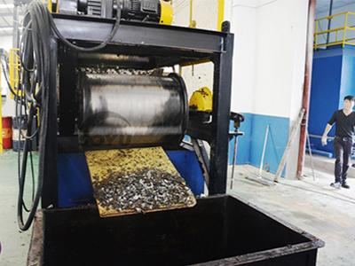 Устройство для переработки отработанных масляных фильтров